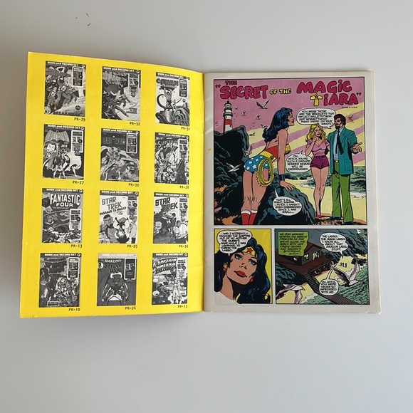 Wonder Woman, Peter Pan/Power Records. Book & Record Set 1978 PR35 EUC - Picture 2 of 7